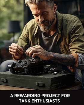 Amazon.co.jp: Nifeliz T34/85 戦車 WW2 軍用戦車組み立てセット 大人